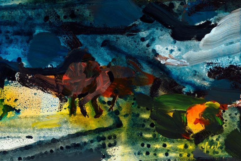 Landschaft im Regen | 2020 | © Klaus Frost